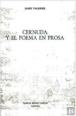 Bertrand.pt - Cernuda Y El Poema En Prosa