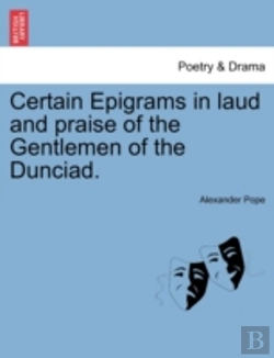 Bertrand.pt - Certain Epigrams In Laud And Praise Of T