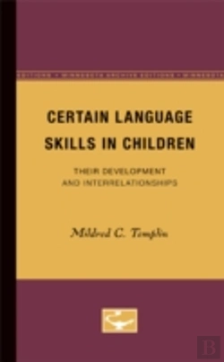 Bertrand.pt - Certain Language Skills In Children