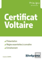 Certificat Voltaire