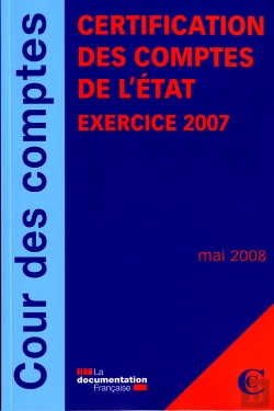 Bertrand.pt - Certification Des Comptes De L'État ; Exercice 2007