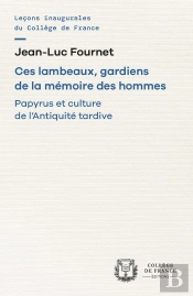 Ces Lambeaux, Gardiens De La Mémoire Des Hommes : Papyrus Et Culture De L'Antiquité Tardive