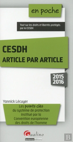 Bertrand.pt - Cesdh Article Par Article 2015-2016