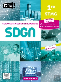 Bertrand.pt - C'Est Clair ! Sciences De Gestion Et Numérique : 1re Stmg ; Pochette Élève (Édition 2023)