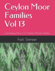 Ceylon Moor Families Vol 13