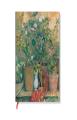 Cezanneâ€™S Terracotta Pots And Flowers Mini Unlined Hardback Journal (Elastic Band Closure)