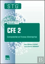 Cfe 2 ; Comptabilité Et Finance D'Entreprise ; Terminale Stg