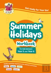 Cgp Summer Holidays Activity Workbook - For Kids Between Year 5 And Year 6 (Ages 9-10)