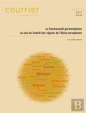 Ch2317-2318 - La Communaute Germanophone Au Sein Du Comite Des Regions De L'Union Europeenne