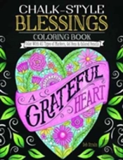 Chalk-Style Blessings Coloring Book