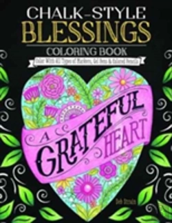 Bertrand.pt - Chalk-Style Blessings Coloring Book