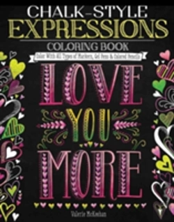Bertrand.pt - Chalk-Style Expressions Coloring Book
