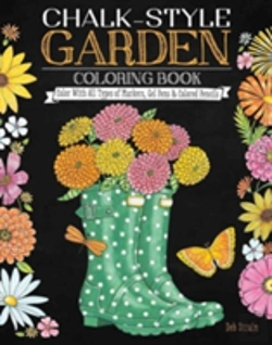 Bertrand.pt - Chalk-Style Garden Coloring Book