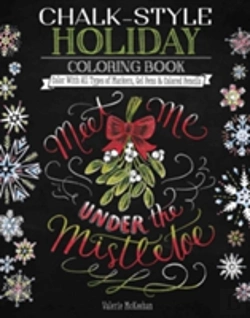 Bertrand.pt - Chalk-Style Holiday Coloring Book