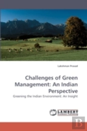 Challenges Of Green Management: An India
