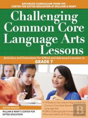 Challenging Common Core Language Arts Lessons