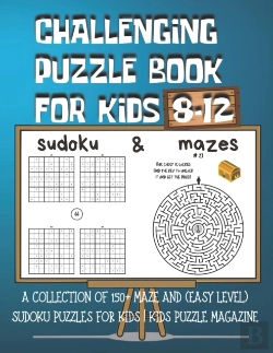 Bertrand.pt - Challenging Puzzle Book For Kids 8-12