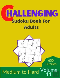 Bertrand.pt - Challenging Sudoku Book For Adults Volume 11