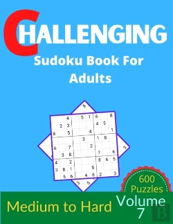 Bertrand.pt - Challenging Sudoku Book For Adults Volume 7