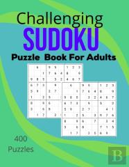 Challenging  Sudoku Puzzles Book For Adults