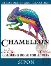 Chameleon Coloring Book For Adults