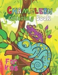 Chameleon Coloring Book For Kids