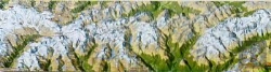 Bertrand.pt - Chamonix-Zermatt - Mapa Panoramico
