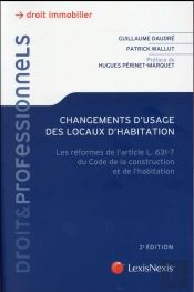 Changements D'Usage Des Locaux D'Habitation