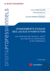 Changements D'Usage Des Locaux D'Habitation