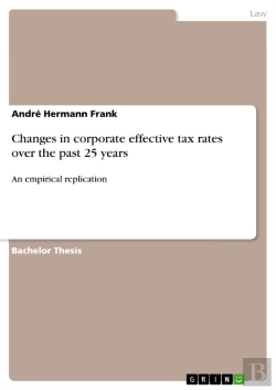 Bertrand.pt - Changes In Corporate Effective Tax Rates Over The Past 25 Years