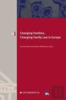 Changing Families, Changing Family Law In Europe