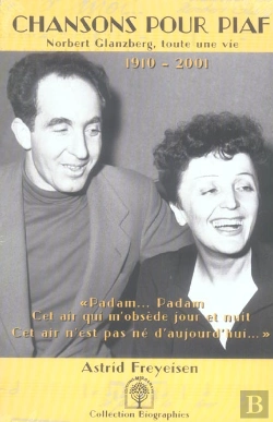 Bertrand.pt - Chansons Pour Piaf ; Norbert Glanzberg, Toute Une Vie