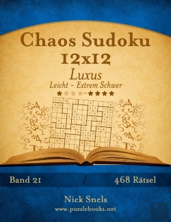 Bertrand.pt - Chaos Sudoku 12x12 Luxus - Leicht Bis Ex