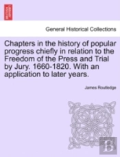 Chapters In The History Of Popular Progr