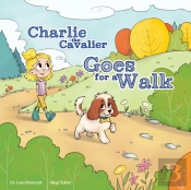 Charlie The Cavalier Goes On A Walk