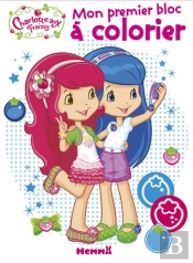 Charlotte Aux Fraises Mon Premier Bloc A Colorier