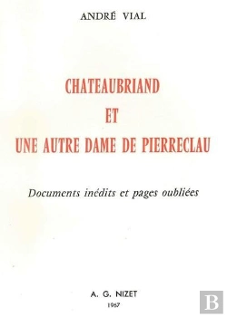 Bertrand.pt - Chateaubriand Et Une Autre Dame De Pierreclau : Documents Inédits Et Pages Oubliées
