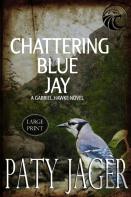 Chattering Blue Jay Large Print