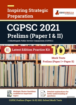 Bertrand.pt - Chattisgarh Cgpsc Prelims (Paper I + Ii) 2021 10 Mock Tests