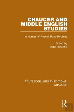 Bertrand.pt - Chaucer And Middle English Studies