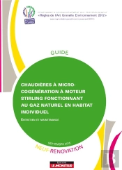 Chaudieres A Micro Cogeneration A Moteur Stirling Fonctionnant Au Gaz Naturel En Habitat Individuel