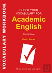 Check Your Vocabulary For Academic English