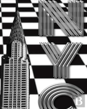 Checker Board New York City Chrysler Building Creative Drawing Journal