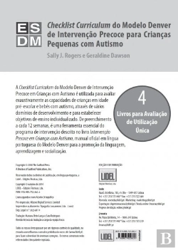 Bertrand.pt - Checklist Curriculum do Modelo Denver de Intervenção Precoce para Crianças Pequenas com Autismo