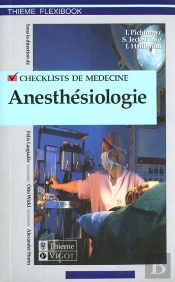 Checklists ; Checklists En Anaesthesiologie