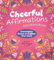 Cheerful Affirmations Coloring Book