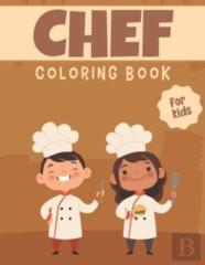Chef Coloring Book For Kids