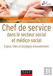 Chef De Service Dans Le Secteur Social Et Médico-Social ; Enjeux, Rôles Et Stratégies D'Encadrement