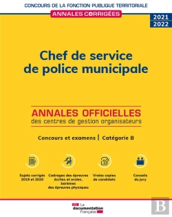Bertrand.pt - Chef De Service De Police Municipale 2021 : Concours Et Examens