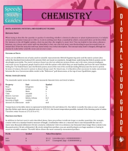 Bertrand.pt - Chemistry (Speedy Study Guides)